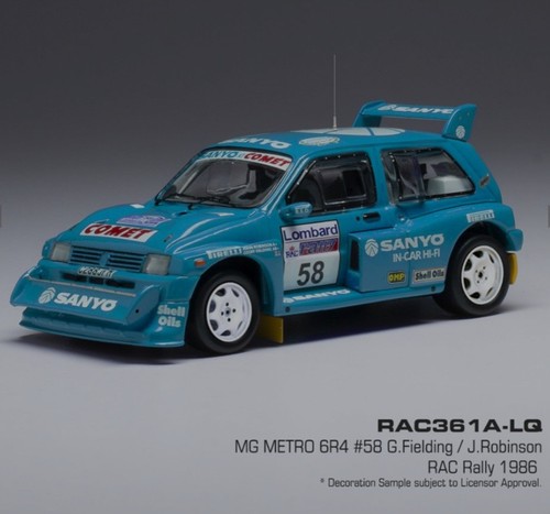 Ixo metro 6r4 58 rac - 1/43,