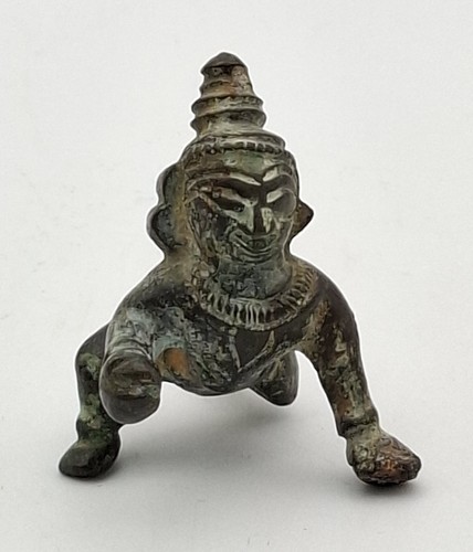 18thc bronze figure baby - bronze, of