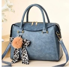 Beautiful Blue Handbag with