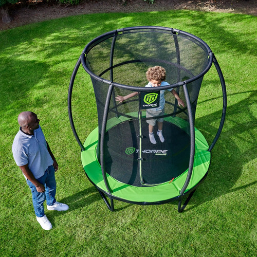 6ft thorpe trampoline with - thorpe,