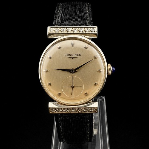Longines manual wind diamond - longines,