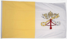 VATICAN CITY FLAG 5' x 3 Jesus