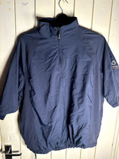 Sunderland of Scotland Golf Mens Windshirt 1/4 Zip navy Size L Excellent