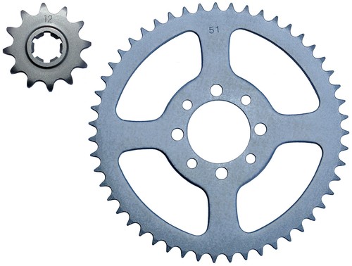 Front rear sprockets for - &,