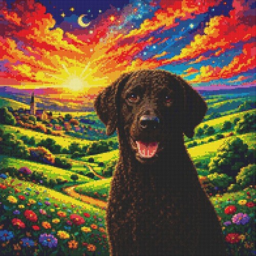 Curly coated retriever - curly,