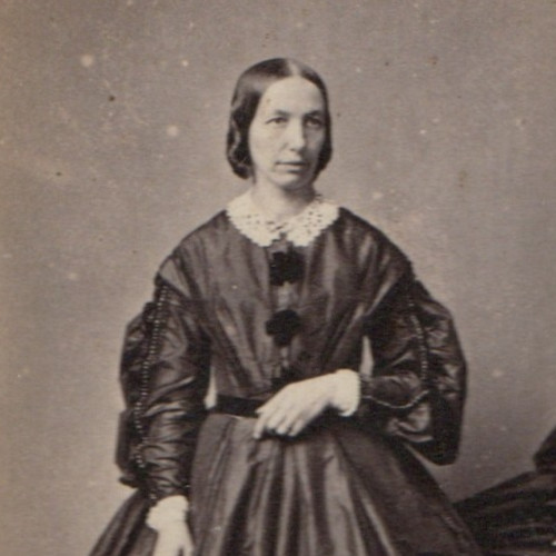 Cdv lady crinoline - cdv,