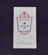 Rolex Brochure 1950s -  30