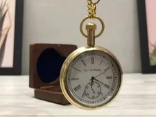 Classic Elgin Brass Pocket