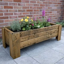 Wooden Raised Planter For