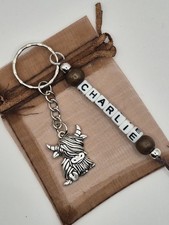 Personalised Highland cute cow