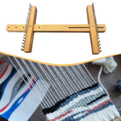 Wooden weaving loom for - loom,