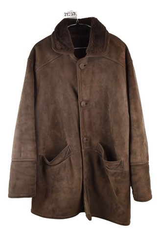 Shearling womans brown - womans, suede