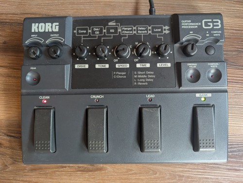 Korg guitar multi effect - korg,