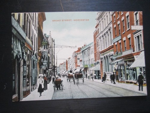 Postcard worcester broad - worcester,,