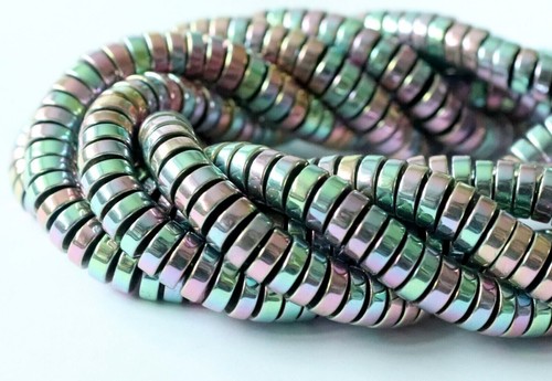 Hematite disc beads for - hematite,