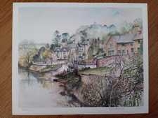 Arley from River Severn - fine art print by John H Instance - signed