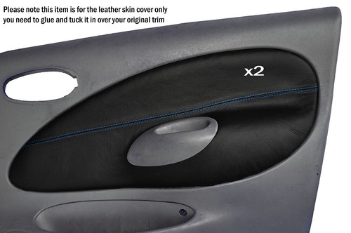 Blue stitch front - stitch, 2x