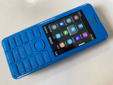 Nokia Asha 206 (RM-873) Mobile Phone (TESCO Network) Classic Button Layout Blue