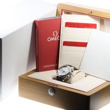 OMEGA OLYMPIC COLLECTION DE VILLE 422.13.41.52.04.001 41mm SS White Dial #C535