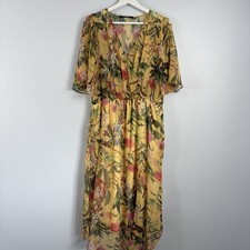 Zara dress size yellow - zara,