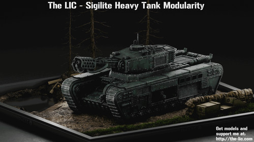 Sigilite heavy tank - sigilite,