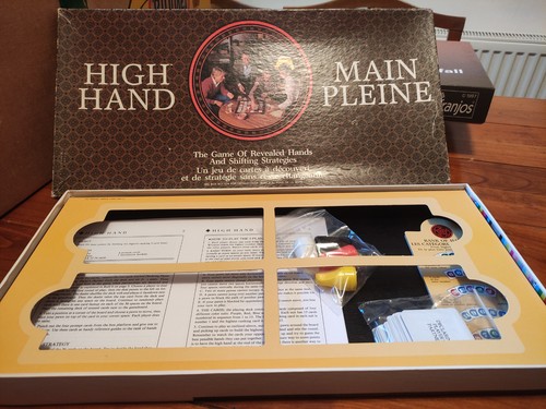 High hand board game - board,