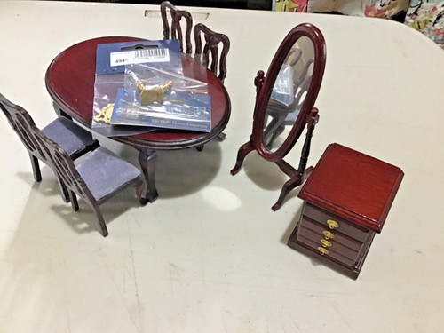 Dolls house furniture - house,