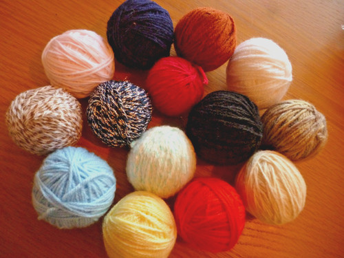 280g job lot double knit - double, yarn