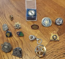 Police Pin Badge Collection - Mainly N.American