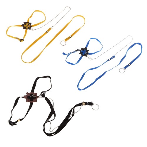 Leather lizard leash for - 1.2m,