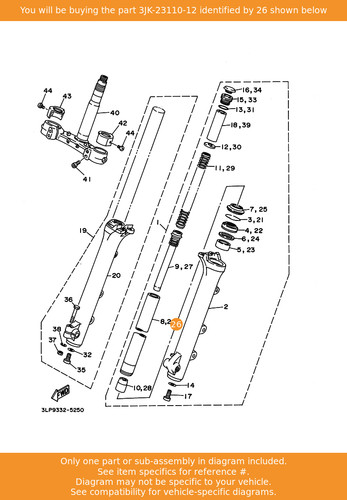 Yamaha inner tube comp - yamaha, comp.1