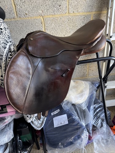 Inch brown leather bates - leather,