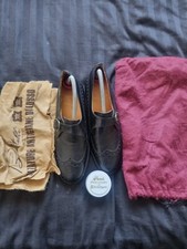 Mario Bertulli Mens Black Elevator Shoes