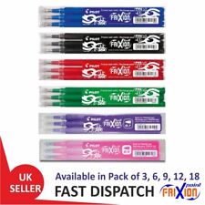 Pilot FriXion (BLS-FR7) 0.7mm Erasable Pen Refills For Ball & Clicker Pens