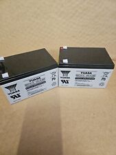 2 X  12V 14AH as 12Ah 15Ah PRIDE APEX RAPID AGM MOBILITY SCOOTER BATTERIES. 