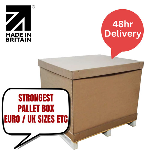 Pallet box strong cardboard - pallet,