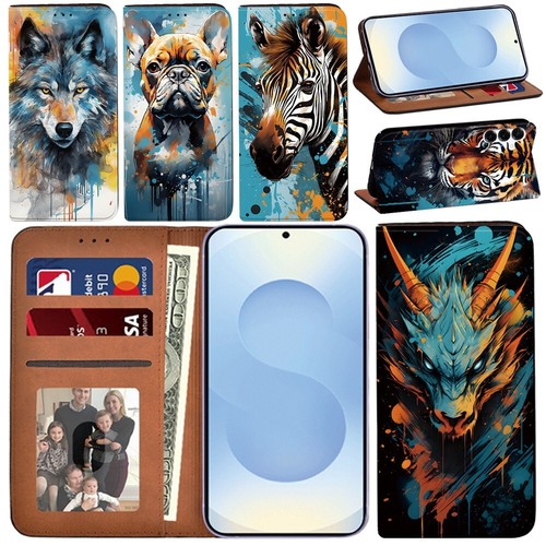 Leather phone cover - leather,