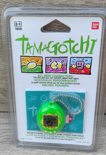 Tamagotchi original green 1997 - tamagotchi,