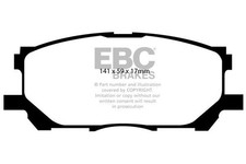 EBC DP1681 BRAKE PAD SET DISC
