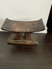 Ashanti african tribal stool - african,
