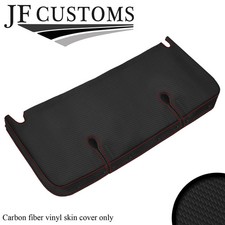 RED STITCH REAR BOOT LID