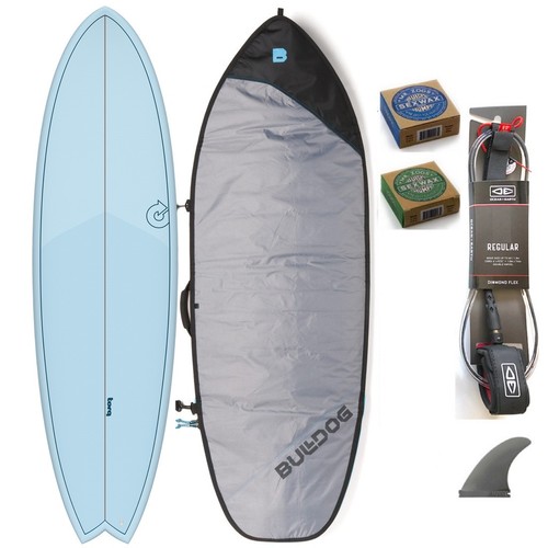 Torq 6ft10 fish surfboard - fish,