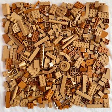 LEGO 500g Nougat Bricks Plates & Parts Bundle Masonry Slopes Round Small Pieces