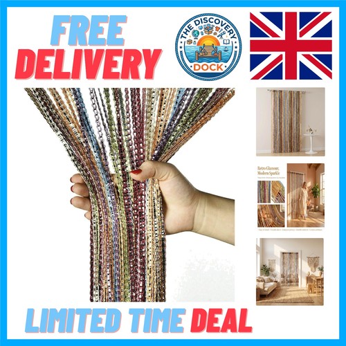 Colorful string door - colorful,
