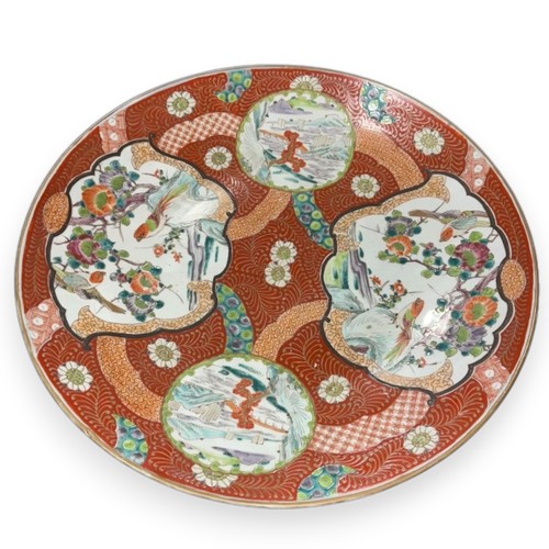 Imari porcelain plate antique - imari,