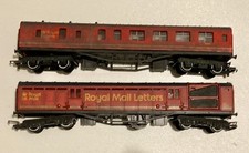 HORNBY R592 Royal Mail Ancillary & R416 TPO Travelling Post Office Weathered