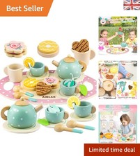 Beautiful Wooden Tea Party Set