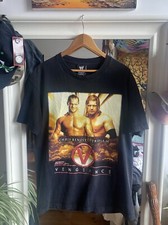 Vintage 2002 WWE Chris Benoit Vs Triple H T-Shirt - Large - WWF - Wrestling