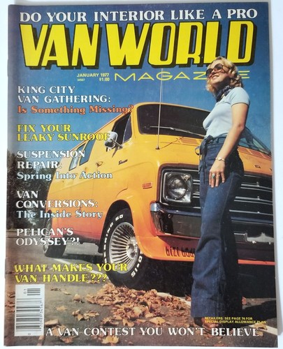 Van world magazine - magazine, 1977