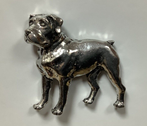 Rottweiler silver pewter - rottweiler,